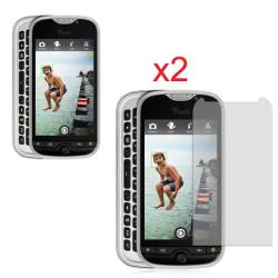 Premium HTC myTouch 4G Slide Clear Screen Protector (Pack of 2)