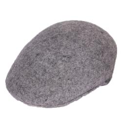 Ferrecci Men's Light Grey Wool Cap