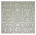 Hand-knotted Grey/ White Abstract Wool Blend Rug (10' x 10')