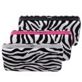 Adi Designs Women's Flocked Zebra Print Wallet