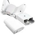 White Wireless Controller Battery Shell for Microsoft xBox 360