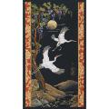 Platinum Collection Cranes Counted Cross Stitch Kit