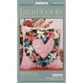 Caron Natura Heart Wreath Latch Hook Kit (12 x 12)