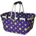 JanetBasket Twilight Large Aluminum Frame Basket