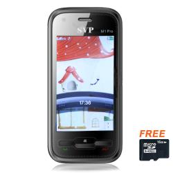SVP M1 Pro Unlocked Black Cell Phone with 16GB Card