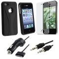 Case/ Screen Protector/ Audio Cable/ Car Charger for Apple iPhone 4