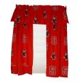 North Carolina State University Wolfpack 63-inch Curtain Panel Pair