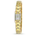 Bulova Women's Clear Crystal Two-tone Watch