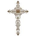 Wrought Iron Cross Wall Decor