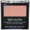 Revlon # 040 Softspoken Pink 0.18-oz Powder Blush with Brush