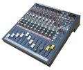 PylePro 8 Channel Mixer With RCA/XLR/8 TRS Line Inputs, LED Indicators, 3 ...