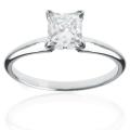 14k White Gold 1 1/2ct TDW Diamond Solitaire Engagement Ring (H-I, I1-I2)