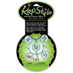 Kapstyle Beach Flip Flops Blue Jewelry Kit 