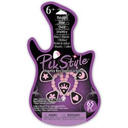 Pik Style Girly Pink Tiara Jewelry Kit 