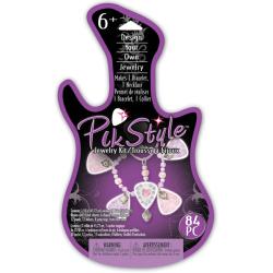 Pik Style Girly Pink Purple Jewelry Kit 