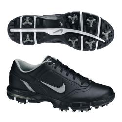 Nike Men's Air Rival Black/ Silver Golf Shoes