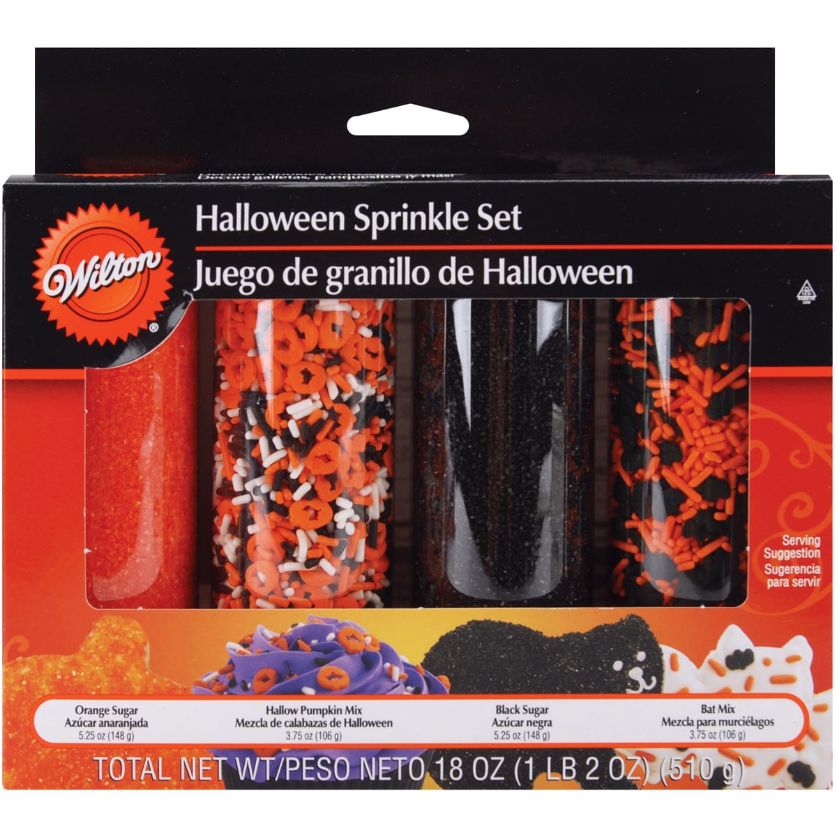 Wilton Halloween 19.5 Ounce Sprinkles