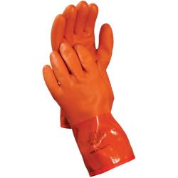 Atlas Snow Blower PVC Medium Orange Glove