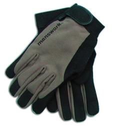 WWG Manswork MicroSuede Large Off Black Stretch Work Glove