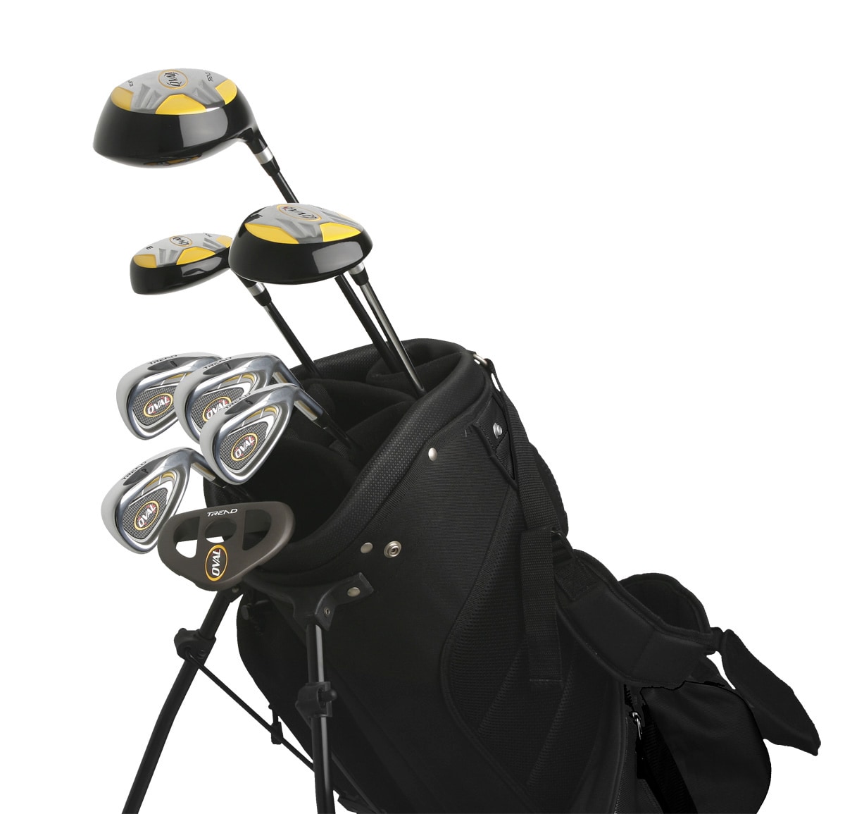 Oval Men's 10piece Golf Club Starter Set Overstock Shopping Top