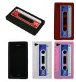 Premium Apple iPhone 4 Cassette Tape Silicone Case