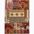 Hand-made Flat-weave Int Rug (7' x 10')