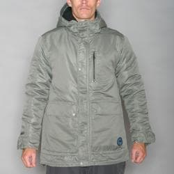 Pipeline Men's Solid Charcoal Snowboard Jacket