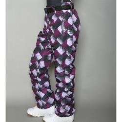 Pipeline Women's 'Check' Purple Snowboard Pants
