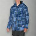 Pipeline Men's Park Check Blue Snowboard Jacket