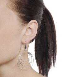 Sterling Silver Multiple Circle Earrings