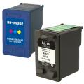 HP 21/ 22 Black/ Color Ink Cartridge (Remanufactured)