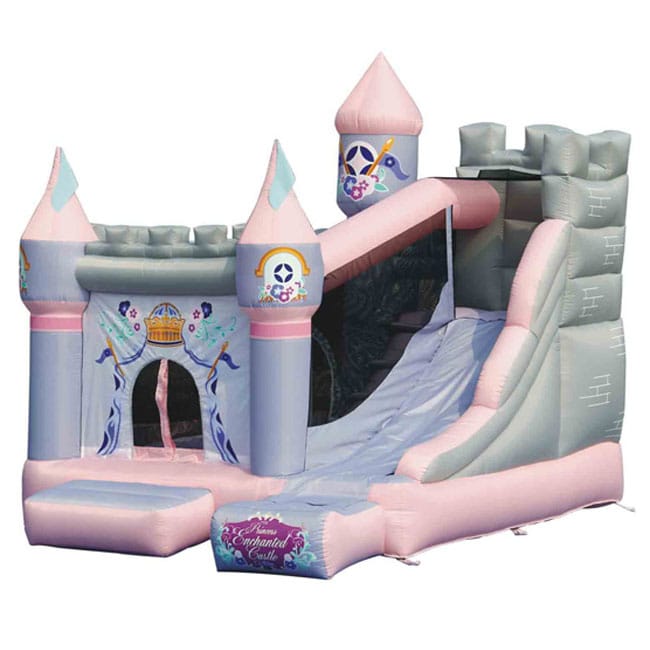 Kidwise Princess Enchanted Castle with Slide Bounce House