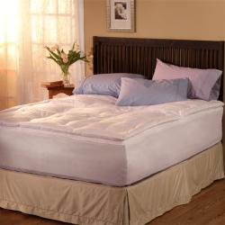 Famous Maker Down on Top Twin Skirted Featherbed