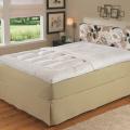 230 Thread Count 2-inch Gusseted Featherbed with Protective Zip Cover