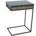 Tadley Wicker Accent Tea Side Table