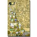 Gustav Klimt 'Expectation' Canvas Art