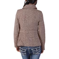 Ci Sono by Journee Junior's Double-breasted Tweed Coat