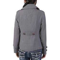 Ci Sono by Journee Junior's Military-inspired Double-breasted Coat