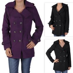 Miss Posh by Journee Junior's Double-breasted Peacoat