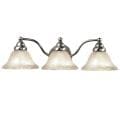Woodbridge Lighting Anson 3-light Satin Nickel Bath Bar