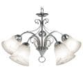 Woodbridge Lighting Ridgemont 5-light Satin Nickel Chandelier