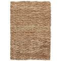 Devi Natural Tan Coir and Jute Rug (4' x 6')