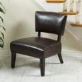 Milo Leather Accent Chair