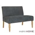 angelo:HOME Bradstreet Twillo Bluestone Loveseat