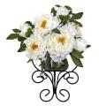 Peony Wall Silk Flower Arrangement