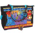 Laurel Burch Canine Clan Zip Top Medium Tote