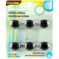 Matte Black 3/8-in Curtain Grommets (Pack of 12)