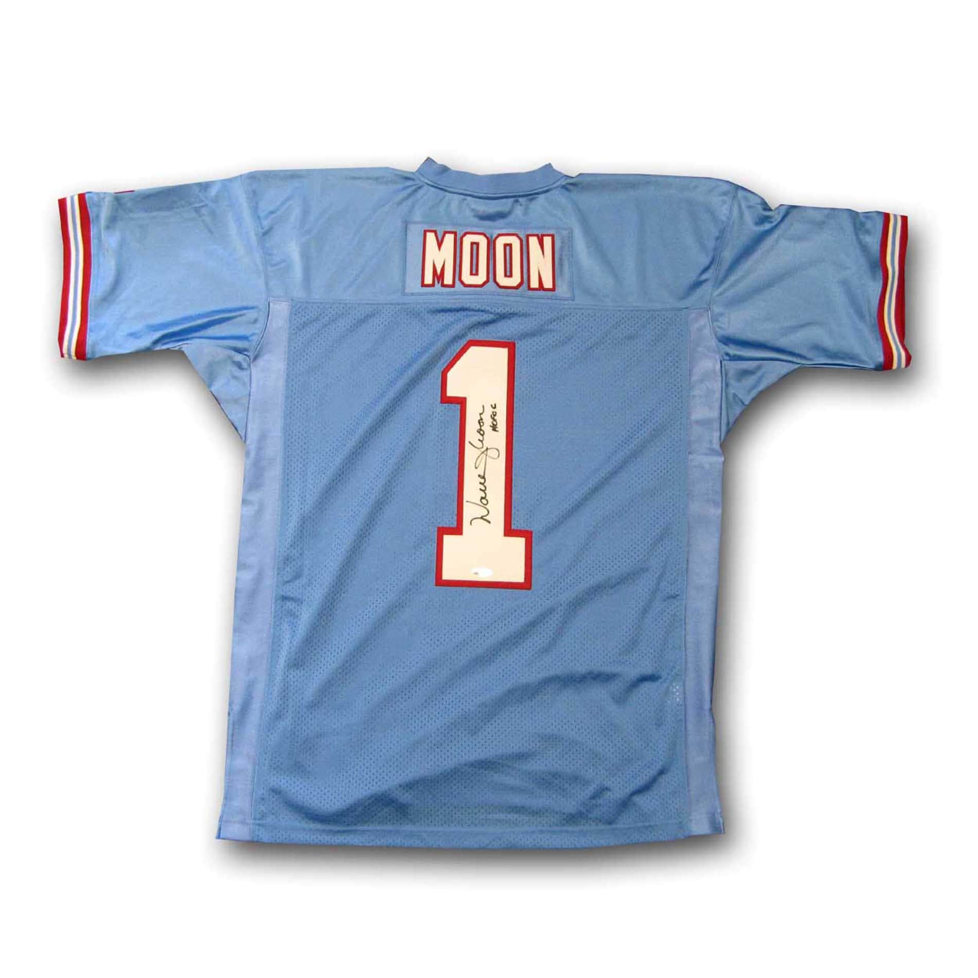 Warren Moon Houston Oilers Mitchell and Ness Autographed Jersey - Overstockâ¢ Shopping - Great 