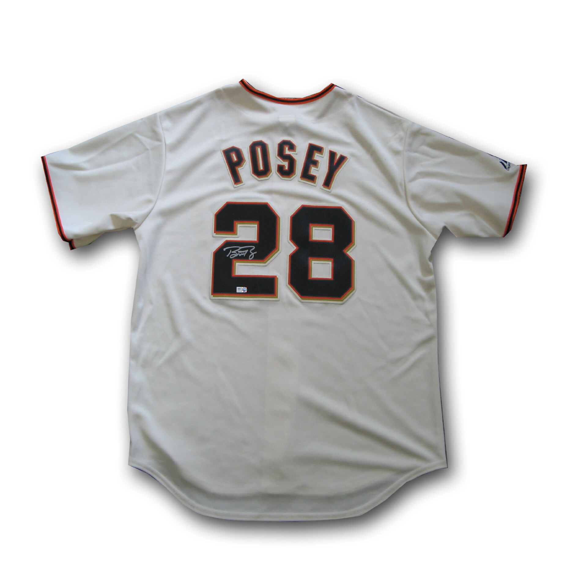 Buster Posey Autographed Replica San Francisco Home Jersey