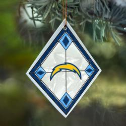 San Diego Chargers NFL Art Glass Ornament